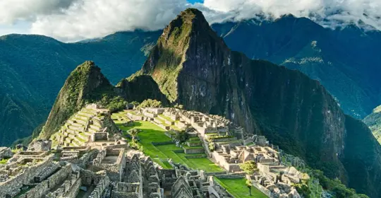 Machu Picchu, the lost city of the Incas, Peru