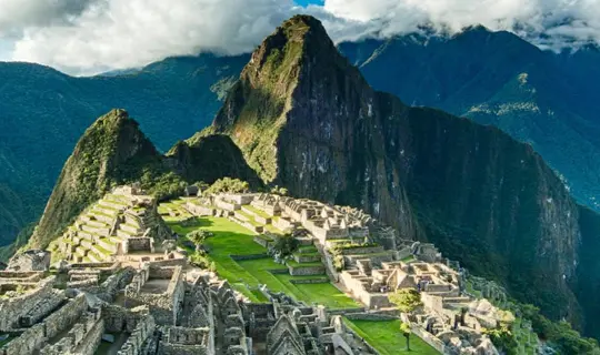 Machu Picchu, the lost city of the Incas, Peru