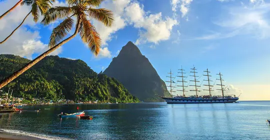 St Lucia harbour